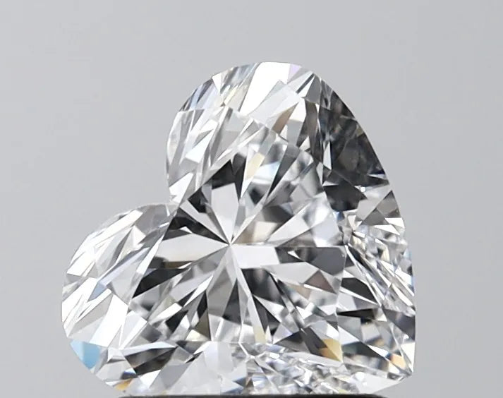 1.50ct Heart Lab Grown Diamond (Colour D, Clarity VVS2, IGI Certified)