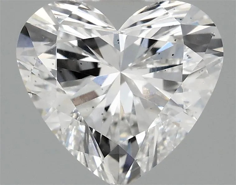 1.50ct Heart Lab Grown Diamond (Colour E, Clarity SI1, IGI Certified)