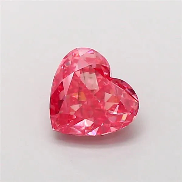 1.50ct Heart Lab Grown Diamond (Colour Fancy Vivid Pink, Clarity SI1, IGI Certified)