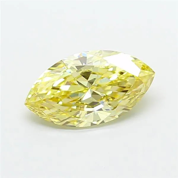 1.50ct Marquise Lab Grown Diamond (Colour Fancy Intense Yellow, Clarity VS1, IGI Certified)