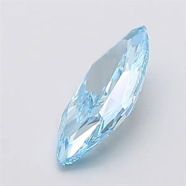 1.50ct Marquise Lab Grown Diamond (Colour Fancy Vivid Blue, Clarity VVS2, IGI Certified)