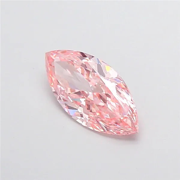 1.50ct Marquise Lab Grown Diamond (Colour Fancy Vivid Pink, Clarity VS2, IGI Certified)