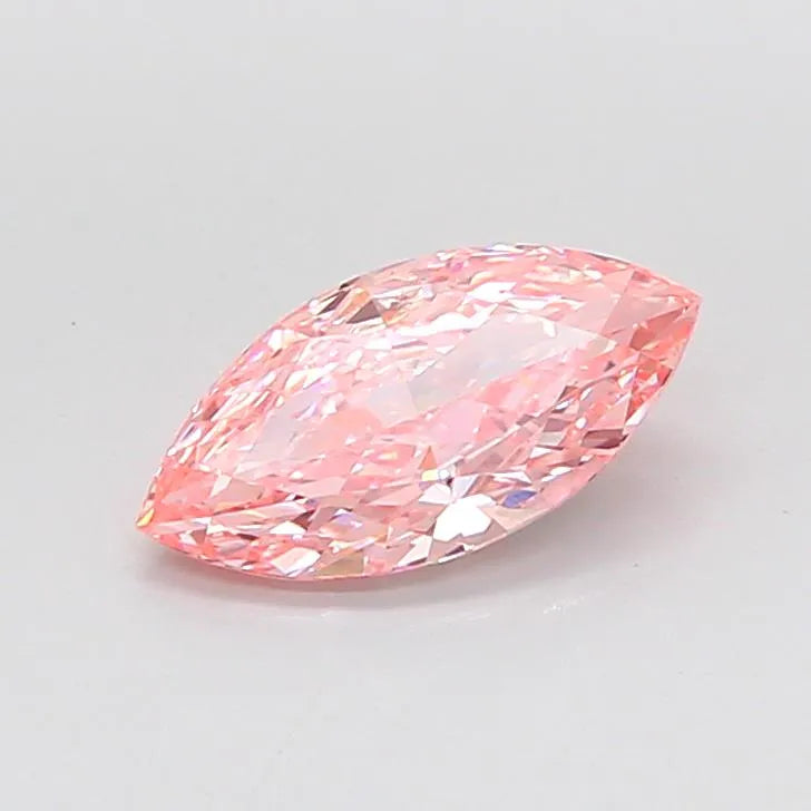 1.50ct Marquise Lab Grown Diamond (Colour Fancy Vivid Pink, Clarity VVS2, IGI Certified)
