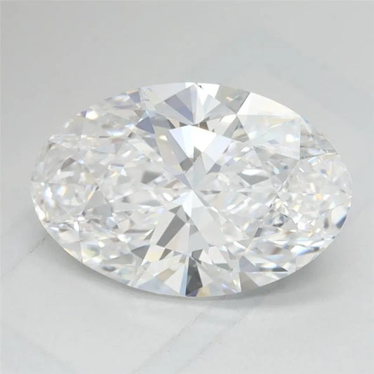 1.50ct Oval Lab Grown Diamond (Colour D, Clarity FL, IGI Certified)
