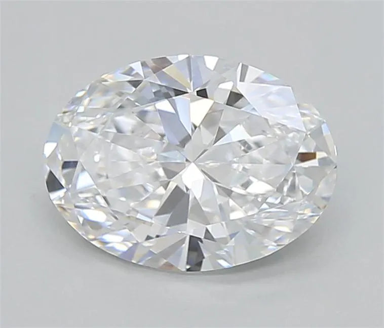 1.50ct Oval Lab Grown Diamond (Colour D, Clarity IF, IGI Certified)
