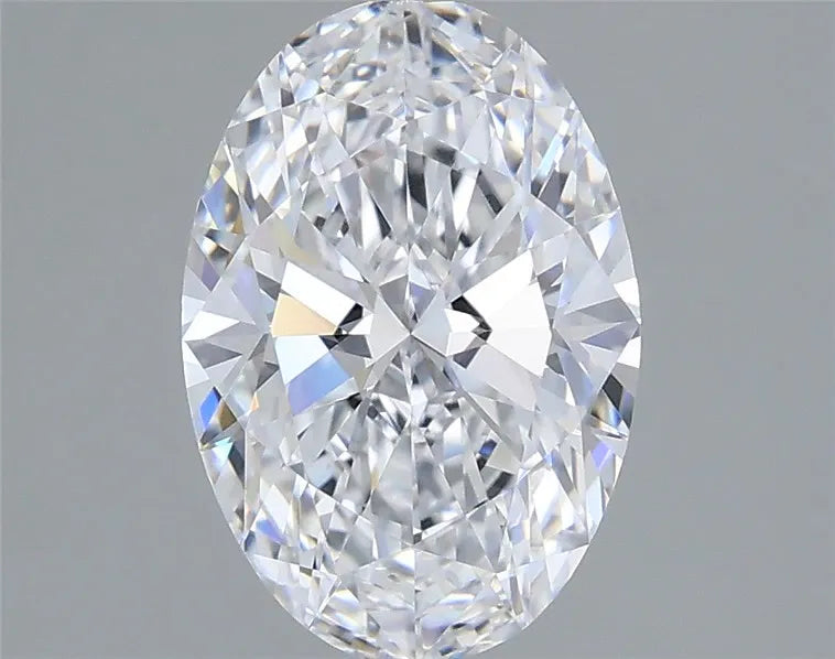 1.50ct Oval Lab Grown Diamond (Colour D, Clarity IF, IGI Certified)