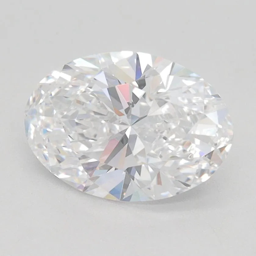 1.50ct Oval Lab Grown Diamond (Colour D, Clarity IF, IGI Certified)