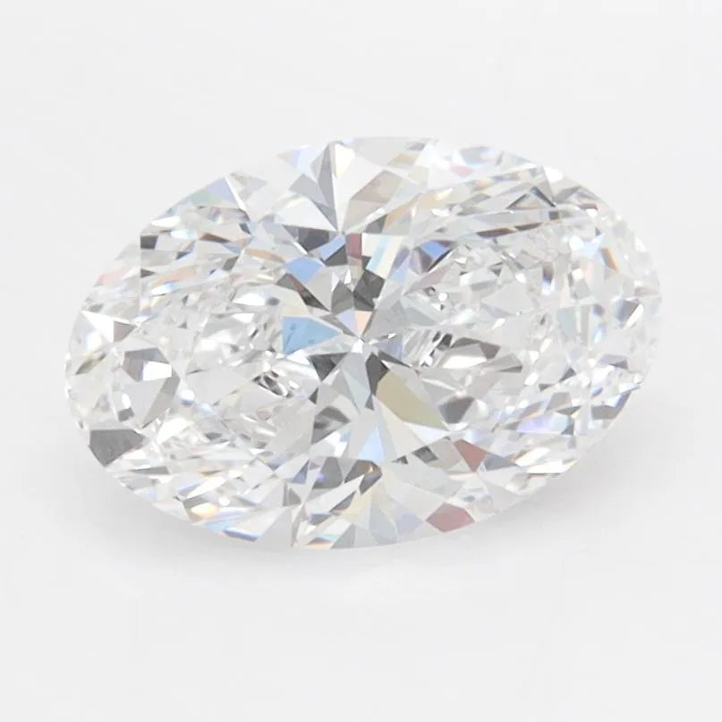 1.50ct Oval Lab Grown Diamond (Colour D, Clarity IF, IGI Certified)