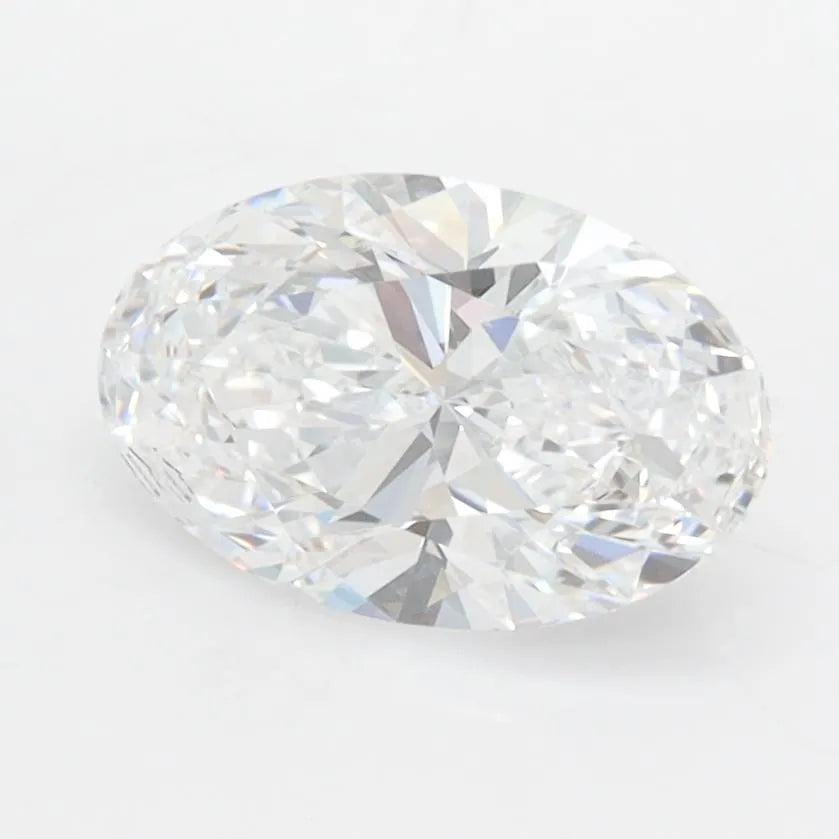 1.50ct Oval Lab Grown Diamond (Colour D, Clarity IF, IGI Certified)