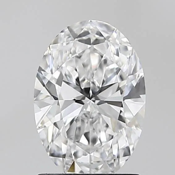 1.50ct Oval Lab Grown Diamond (Colour D, Clarity VVS1, IGI Certified)
