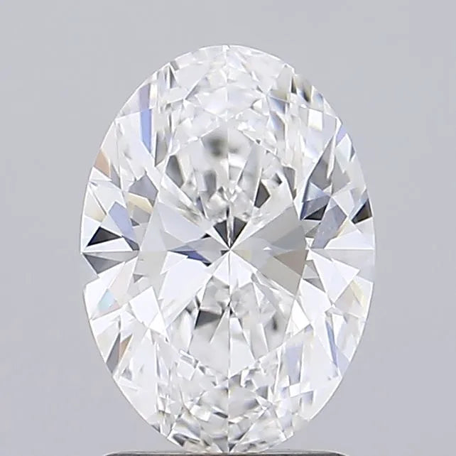 1.50ct Oval Lab Grown Diamond (Colour D, Clarity VVS1, IGI Certified)