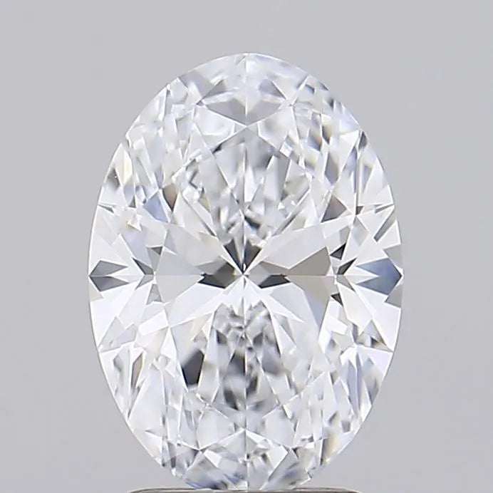 1.50ct Oval Lab Grown Diamond (Colour D, Clarity VVS1, IGI Certified)