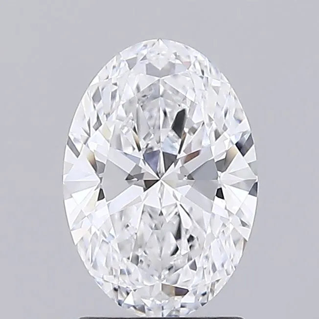 1.50ct Oval Lab Grown Diamond (Colour D, Clarity VVS2, GIA Certified)