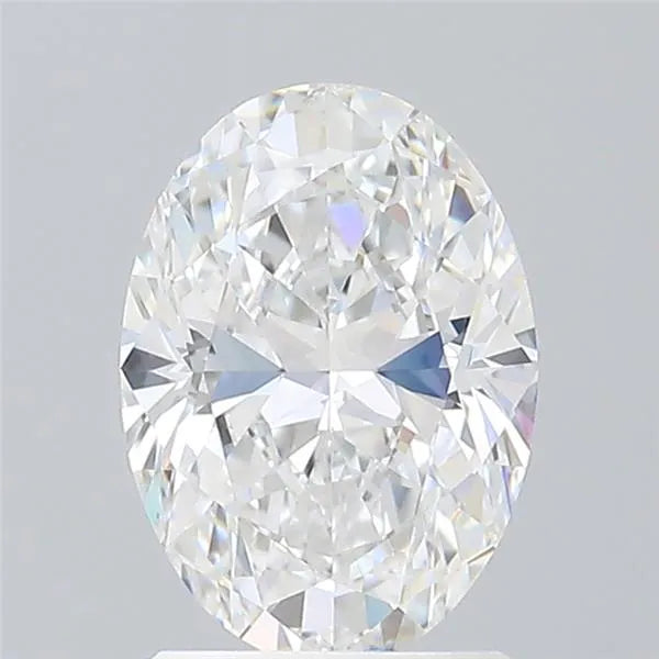 1.50ct Oval Lab Grown Diamond (Colour D, Clarity VVS2, IGI Certified)