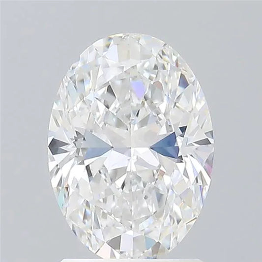 1.50ct Oval Lab Grown Diamond (Colour D, Clarity VVS2, IGI Certified)