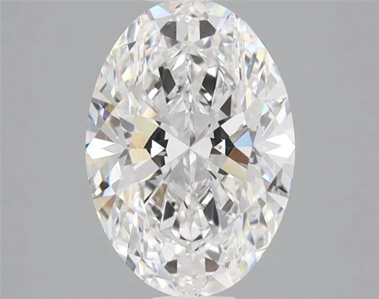 1.50ct Oval Lab Grown Diamond (Colour D, Clarity VVS2, IGI Certified)