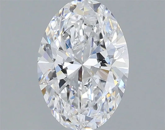 1.50ct Oval Lab Grown Diamond (Colour D, Clarity VVS2, IGI Certified)