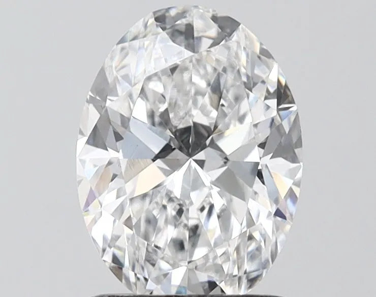 1.50ct Oval Lab Grown Diamond (Colour D, Clarity VVS2, IGI Certified)
