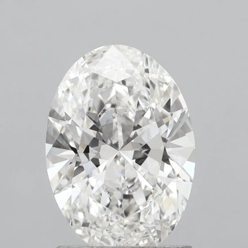 1.50ct Oval Lab Grown Diamond (Colour F, Clarity VVS1, IGI Certified)