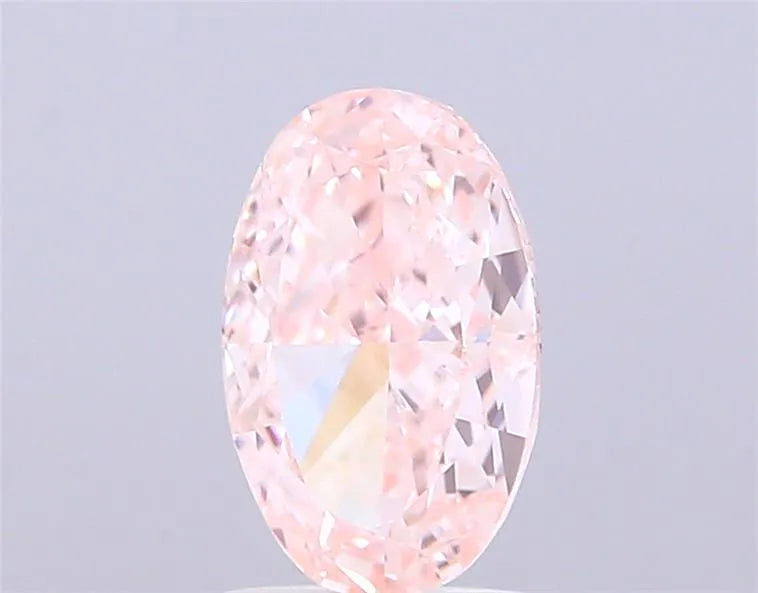 1.50ct Oval Lab Grown Diamond (Colour Fancy Intense Pink, Clarity VS1, IGI Certified)