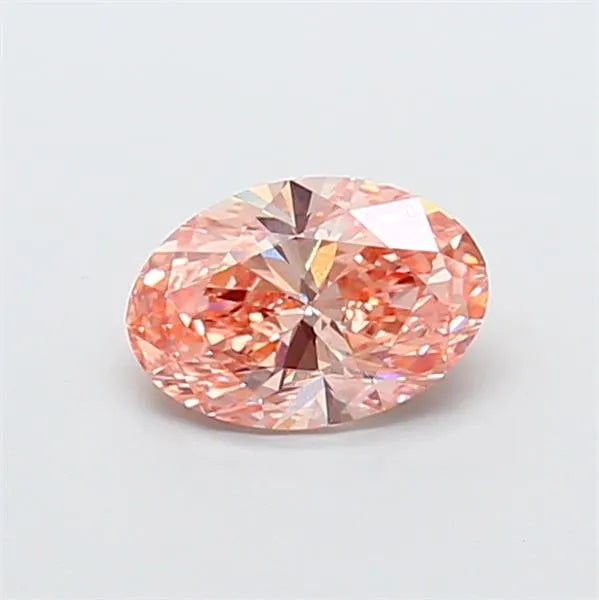 1.50ct Oval Lab Grown Diamond (Colour Fancy Vivid Pink, Clarity VS1, IGI Certified)