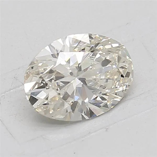 1.50ct Oval Lab Grown Diamond (Colour K, Clarity SI1, IGI Certified)