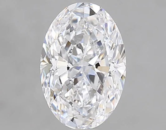 1.50ct Oval Natural Diamond (Colour D, Clarity FL, GIA Certified)