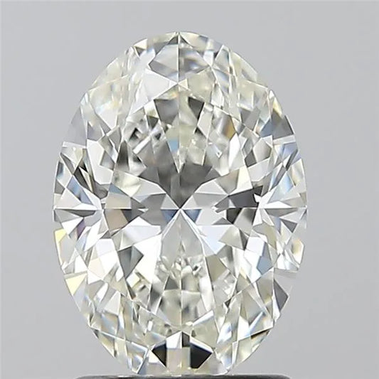 1.50ct Oval Natural Diamond (Colour H, Clarity VVS2, Cut EX, IGI Certified)