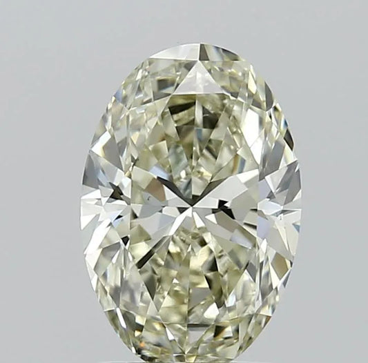 1.50ct Oval Natural Diamond (Colour M, Clarity VS2, GIA Certified)