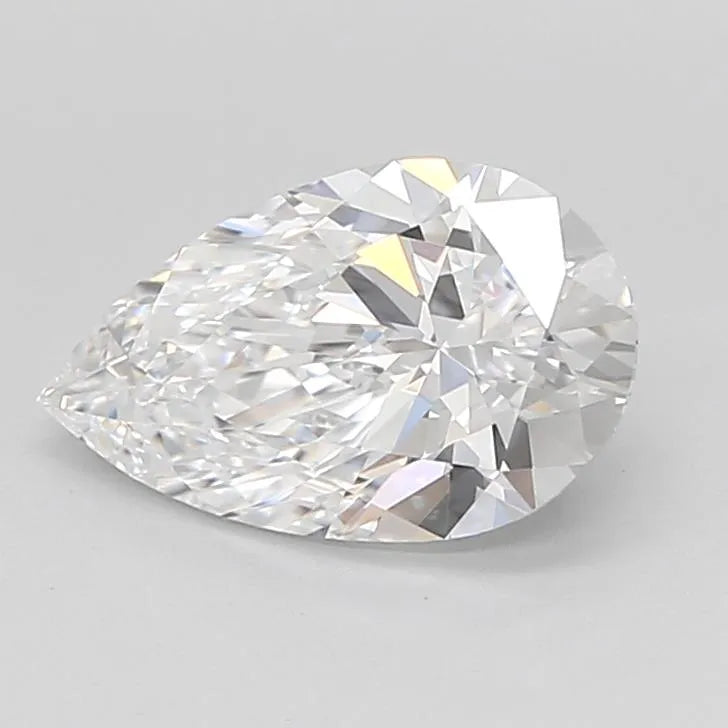 1.50ct Pear Lab Grown Diamond (Colour D, Clarity IF, Cut EX, IGI Certified)