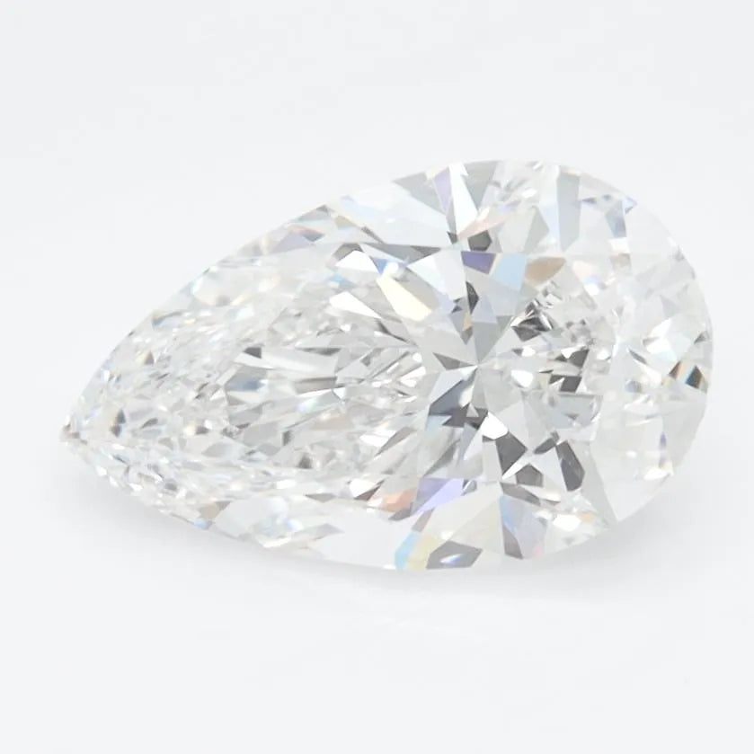 1.50ct Pear Lab Grown Diamond (Colour D, Clarity IF, IGI Certified)