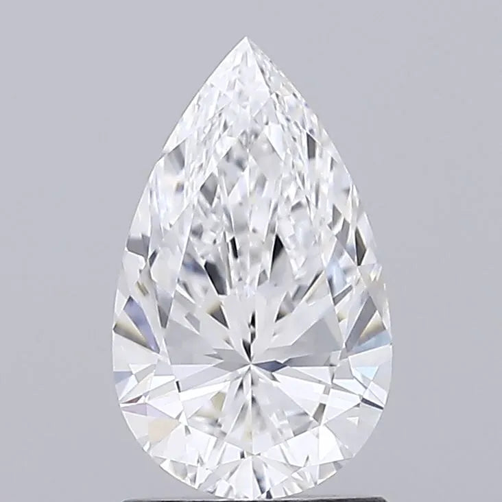 1.50ct Pear Lab Grown Diamond (Colour D, Clarity IF, IGI Certified)