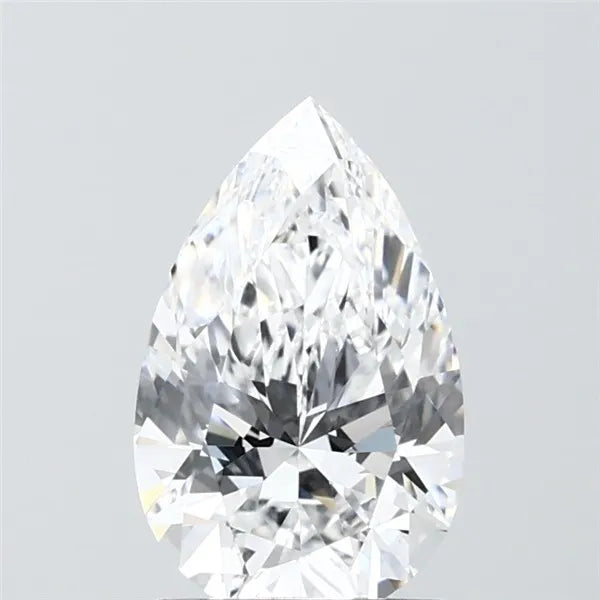 1.50ct Pear Lab Grown Diamond (Colour D, Clarity VVS2, IGI Certified)