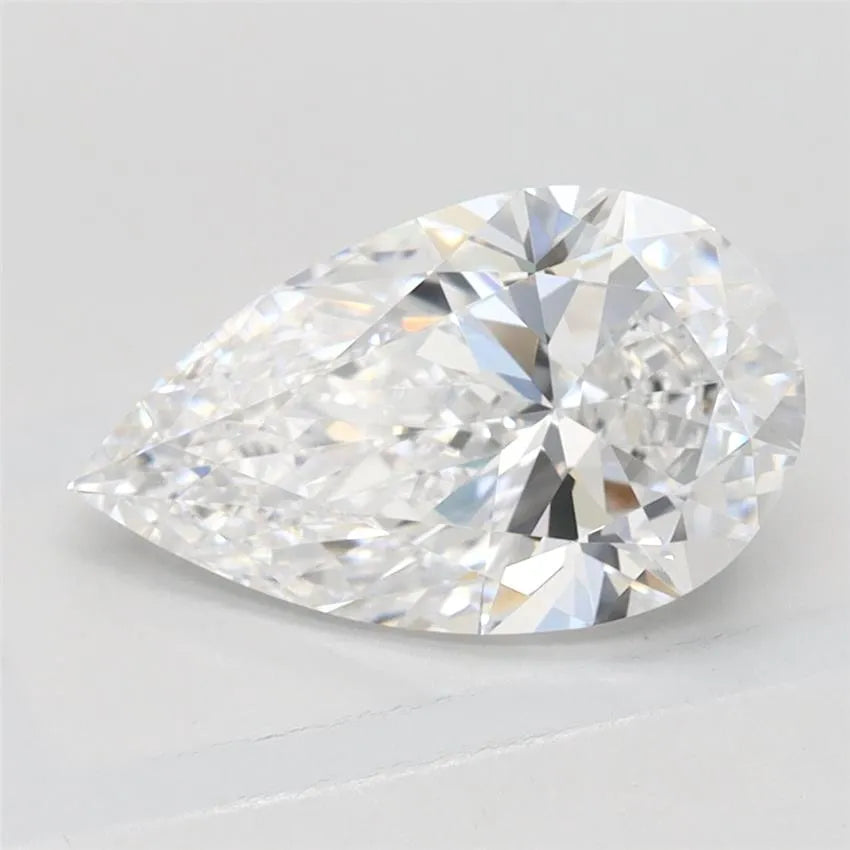 1.50ct Pear Lab Grown Diamond (Colour E, Clarity IF, IGI Certified)