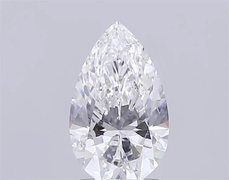 1.50ct Pear Lab Grown Diamond (Colour E, Clarity SI1, IGI Certified)