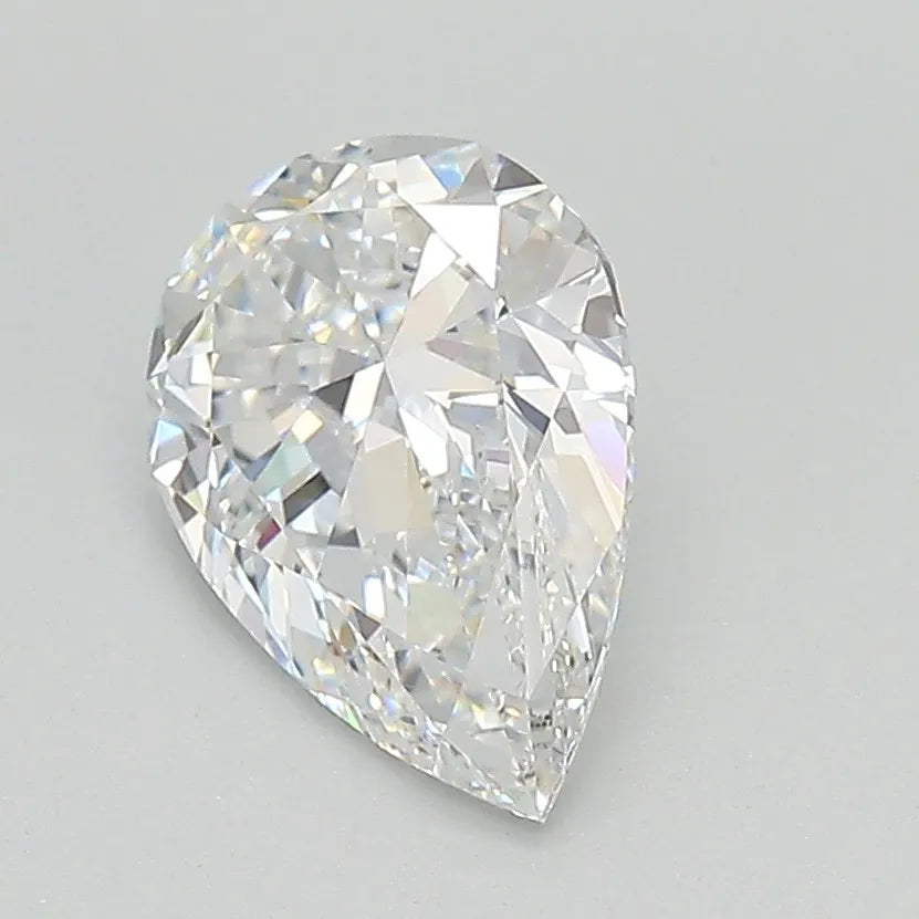 1.50ct Pear Lab Grown Diamond (Colour E, Clarity VVS2, IGI Certified)