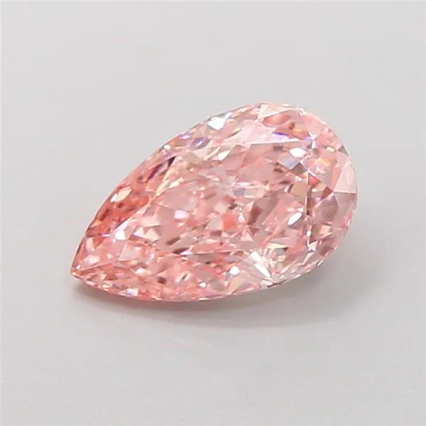 1.50ct Pear Lab Grown Diamond (Colour Fancy Intense Pink, Clarity VVS2, IGI Certified)