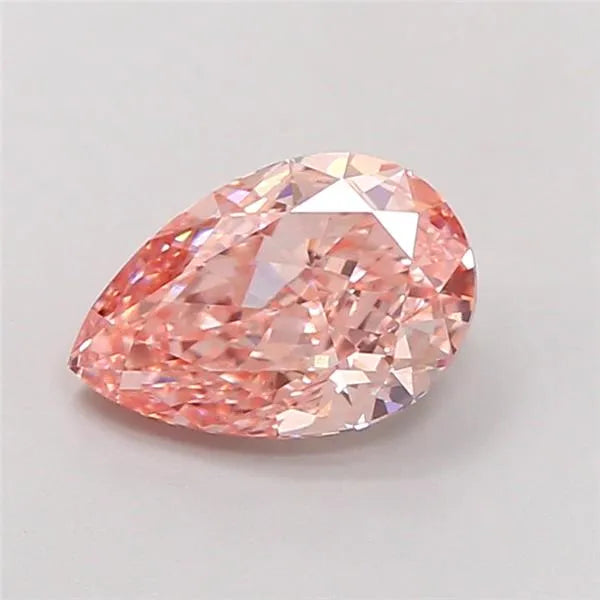 1.50ct Pear Lab Grown Diamond (Colour Fancy Intense Pink, Clarity VVS2, IGI Certified)