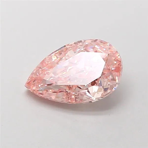 1.50ct Pear Lab Grown Diamond (Colour Fancy Vivid Pink, Clarity SI1, IGI Certified)