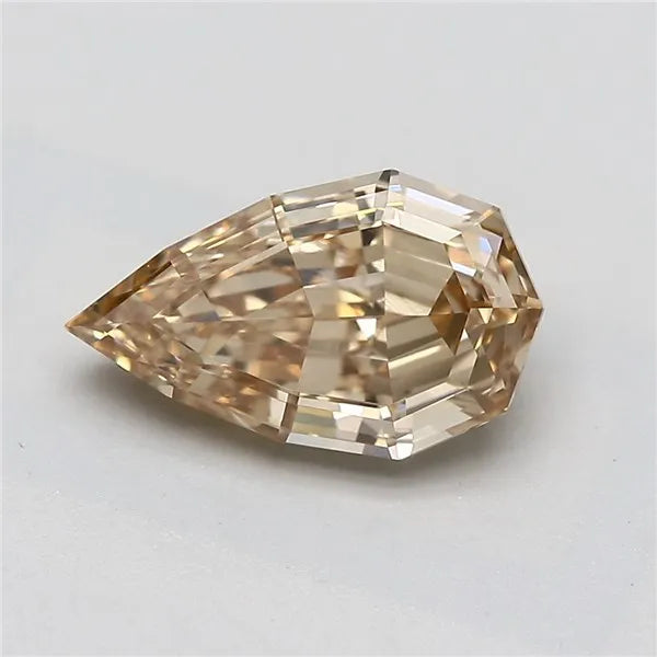 1.50ct Pear Natural Diamond (Colour Fancy Brown, Clarity VS1, GIA Certified)