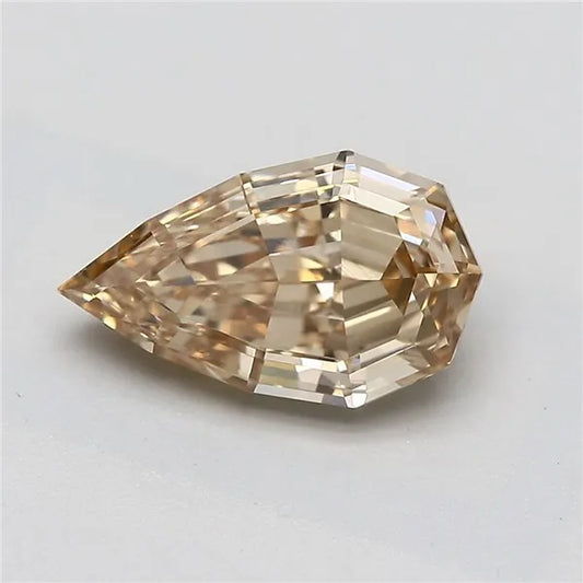 1.50ct Pear Natural Diamond (Colour Fancy Brown, Clarity VS1, GIA Certified)