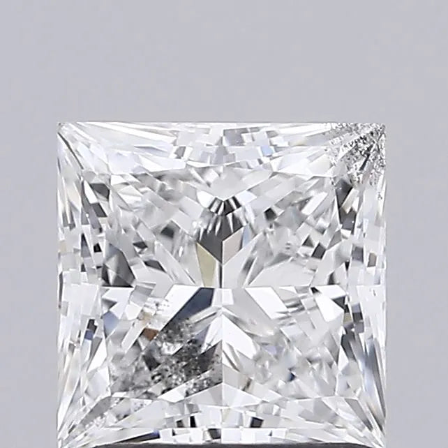 1.50ct Princess Lab Grown Diamond (Colour E, Clarity SI1, IGI Certified)