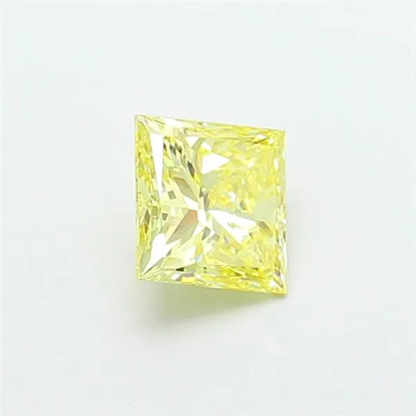 1.50ct Princess Lab Grown Diamond (Colour Fancy Intense Yellow, Clarity VS1, IGI Certified)