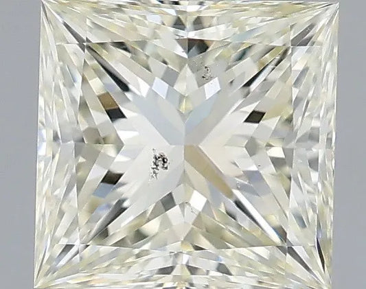 1.50ct Princess Natural Diamond (Colour L, Clarity SI1, Cut EX, IGI Certified)