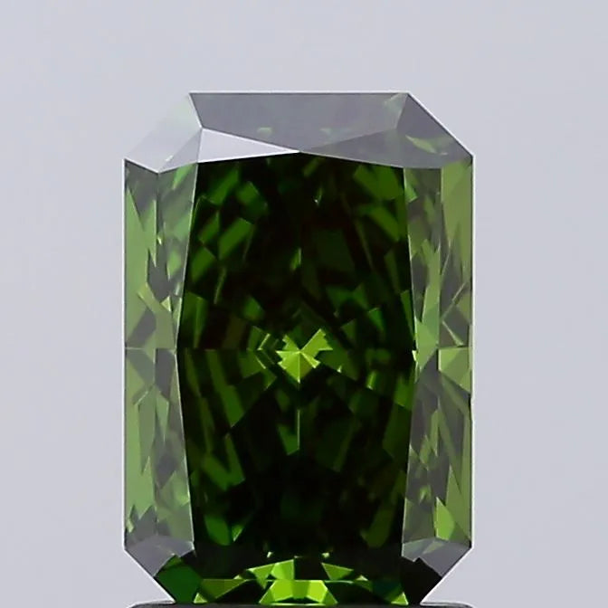 1.50ct Radiant Lab Grown Diamond (Colour Fancy Vivid Green, Clarity VVS1, IGI Certified)