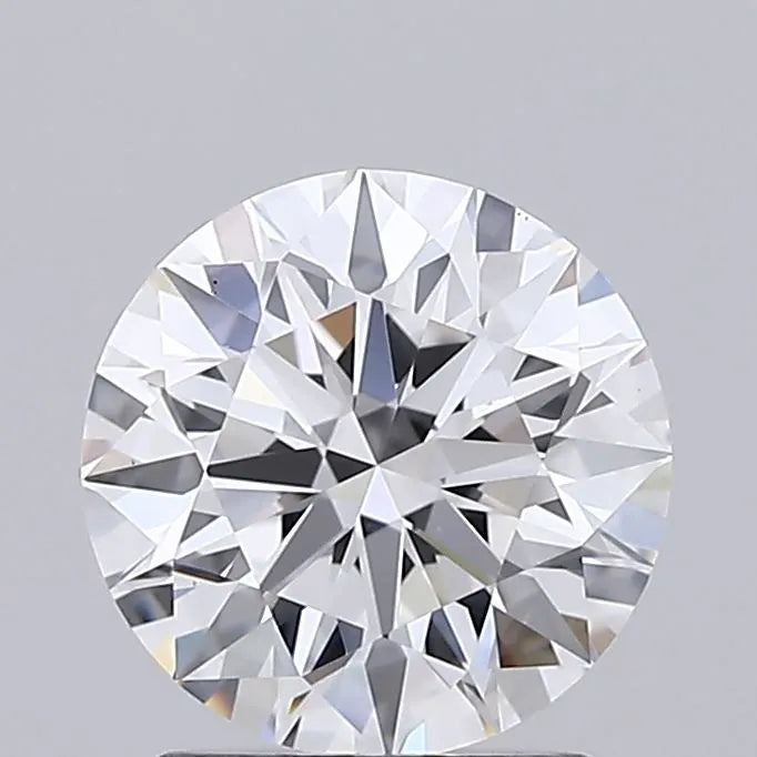 1.50ct Round Lab Grown Diamond (Colour D, Clarity IF, Cut ID, IGI Certified)
