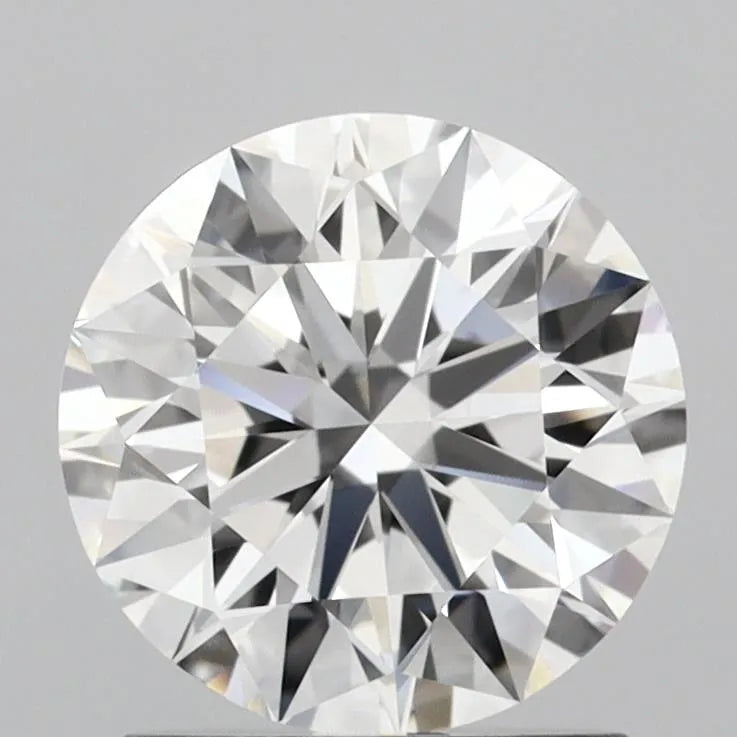 1.50ct Round Lab Grown Diamond (Colour E, Clarity VVS1, Cut ID, IGI Certified)