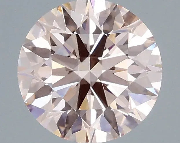 1.50ct Round Lab Grown Diamond (Colour Fancy Pink, Clarity VVS2, Cut ID, IGI Certified)