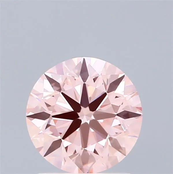 1.50ct Round Lab Grown Diamond (Colour Fancy Vivid Pink, Clarity VVS2, Cut EX, IGI Certified)