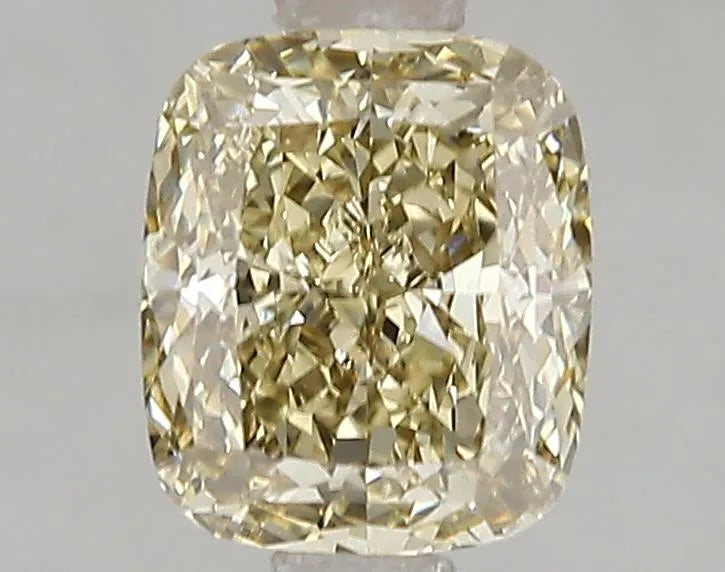 1.51ct Cushion modified Lab Grown Diamond (Colour Fancy Gray Yellow, Clarity VS1, IGI Certified)